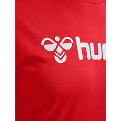 Vorschau: Hummel Logo T-Shirt Herren - Rot