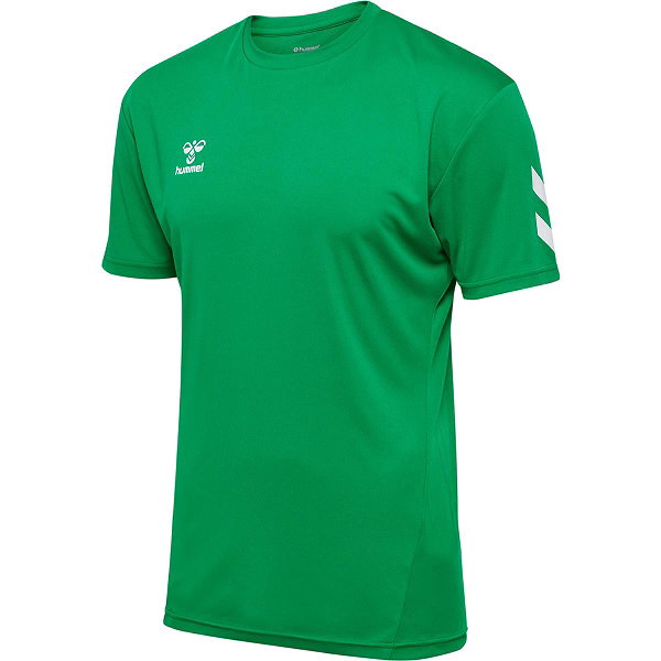 Hummel Logo Ensemble De Foot À Manches Courtes Hommes - Vert