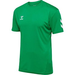 Présentation: Hummel Logo Ensemble De Foot À Manches Courtes Hommes - Vert