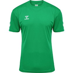Présentation: Hummel Logo Ensemble De Foot À Manches Courtes Hommes - Vert