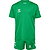 Hummel Logo Kurzarm-Fußballset Kinder - Grün