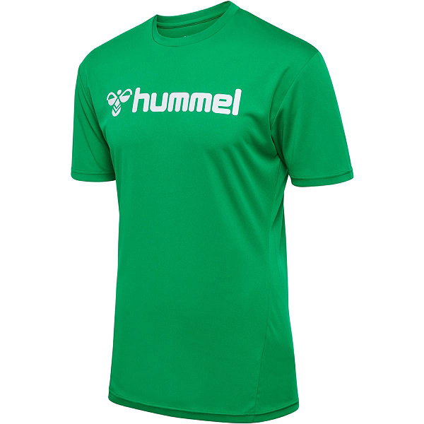 Hummel Logo T-Shirt Hommes - Vert
