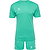 Hummel Logo Voetbalset Korte Mouw Heren - Turkoois
