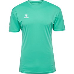 Voorvertoning: Hummel Logo Voetbalset Korte Mouw Heren - Turkoois