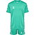 Hummel Logo Kurzarm-Fußballset Kinder - Türkis
