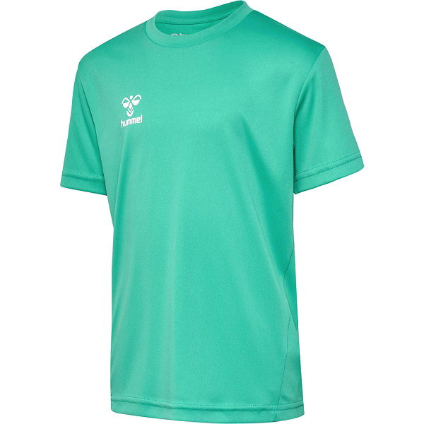 Hummel Logo Ensemble De Foot À Manches Courtes Enfants - Turquoise