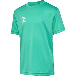 Présentation: Hummel Logo Ensemble De Foot À Manches Courtes Enfants - Turquoise