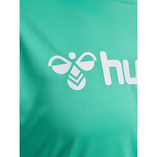 Hummel Logo T-Shirt Heren - Turkoois