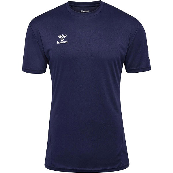 Hummel Logo Ensemble De Foot À Manches Courtes Hommes - Marine