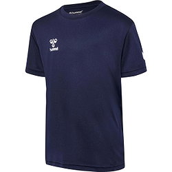 Présentation: Hummel Logo Ensemble De Foot À Manches Courtes Enfants - Marine
