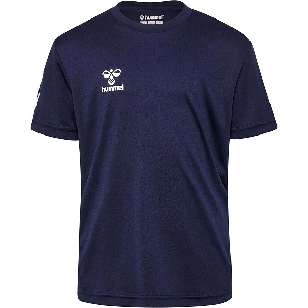 Hummel Logo Ensemble De Foot À Manches Courtes Enfants - Marine