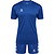 Hummel Logo Voetbalset Korte Mouw Heren - Royal / Wit