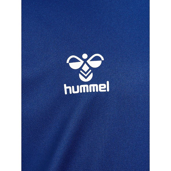 Hummel Logo Ensemble De Foot À Manches Courtes Enfants - Royal / Blanc