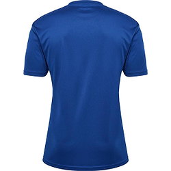 Présentation: Hummel Logo T-Shirt Hommes - Royal / Blanc