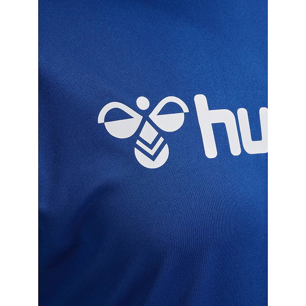 Hummel Logo T-Shirt Hommes - Royal / Blanc