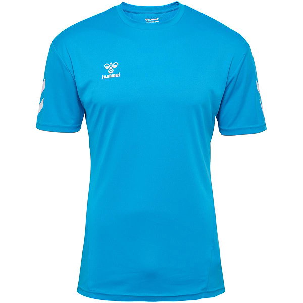 Hummel Logo Kurzarm-Fußballset Herren - Diva Blue