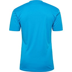 Présentation: Hummel Logo T-Shirt Hommes - Diva Blue