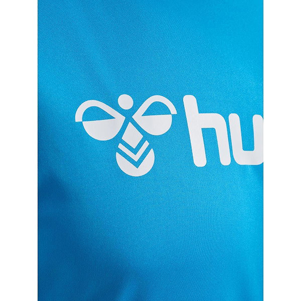 Hummel Logo T-Shirt Hommes - Diva Blue