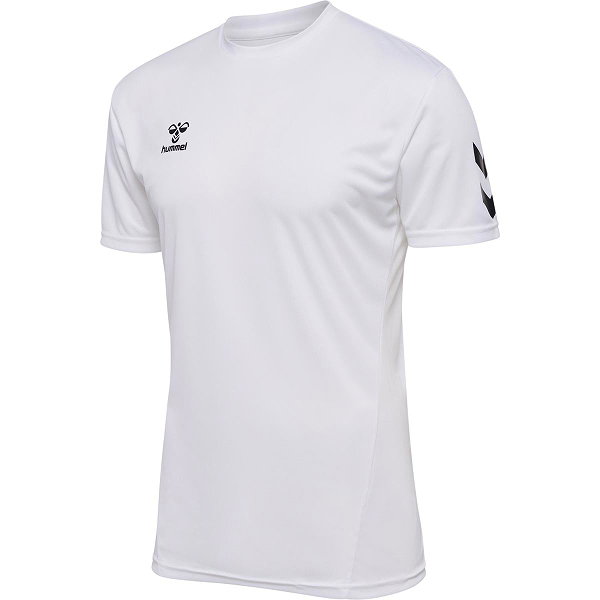 Hummel Logo Kurzarm-Fußballset Herren - Weiß