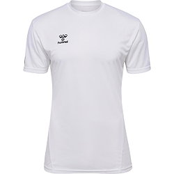 Vorschau: Hummel Logo Kurzarm-Fußballset Herren - Weiß