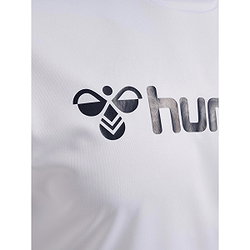 Vorschau: Hummel Logo T-Shirt Herren - Weiß