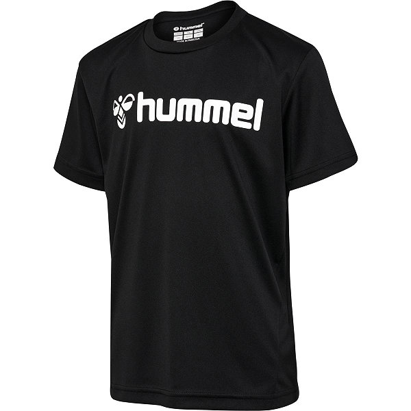 Hummel Logo T-Shirt Enfants - Noir