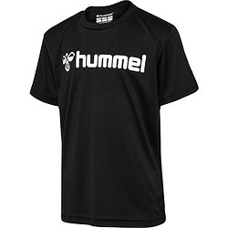 Hummel Logo T-Shirt Enfants - Noir