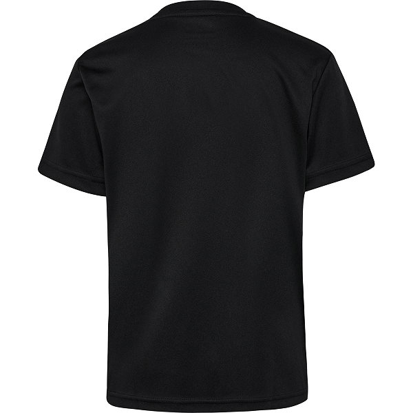Hummel Logo T-Shirt Enfants - Noir