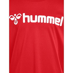 Vorschau: Hummel Logo T-Shirt Kinder - Rot