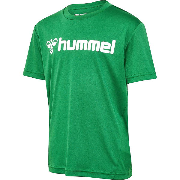 Hummel Logo T-Shirt Enfants - Vert