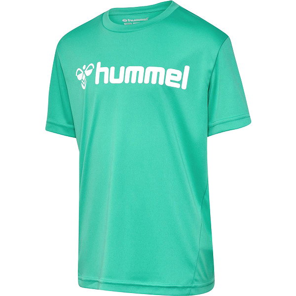 Hummel Logo T-Shirt Enfants - Turquoise