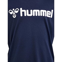 Présentation: Hummel Logo T-Shirt Enfants - Marine