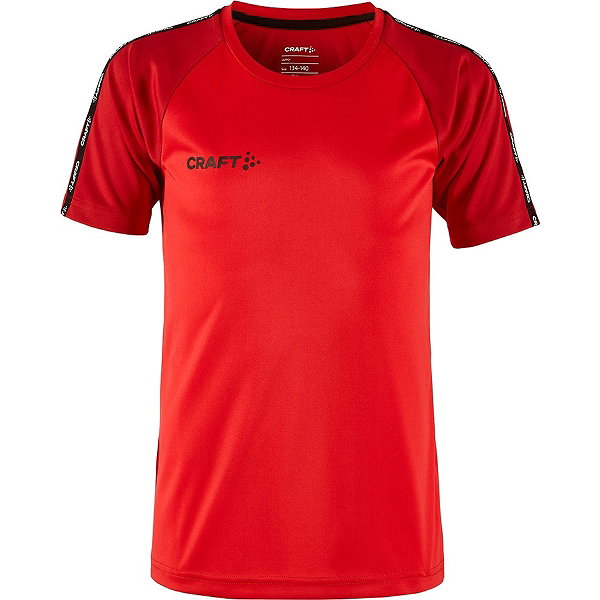 Craft Squad Maillot Manches Courtes Enfants - Rouge