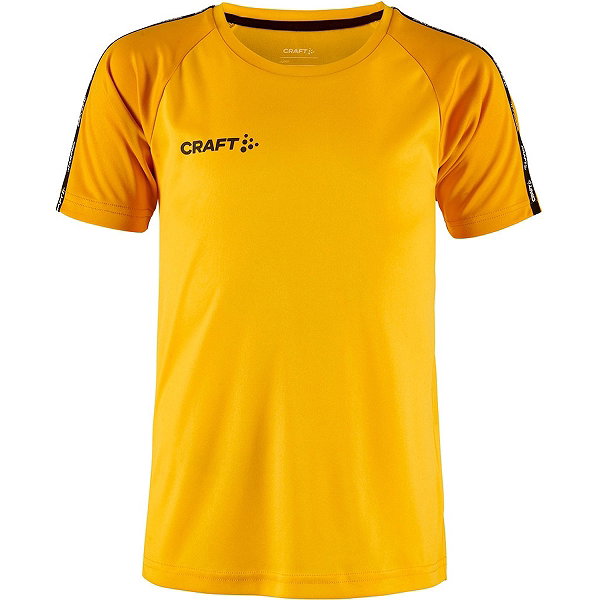 Craft Squad Maillot Manches Courtes Enfants - Jaune