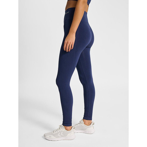 Hummel Tif Seamless High Waist Tight Dames - Marine