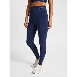 Voorvertoning: Hummel Tif Seamless High Waist Tight Dames - Marine