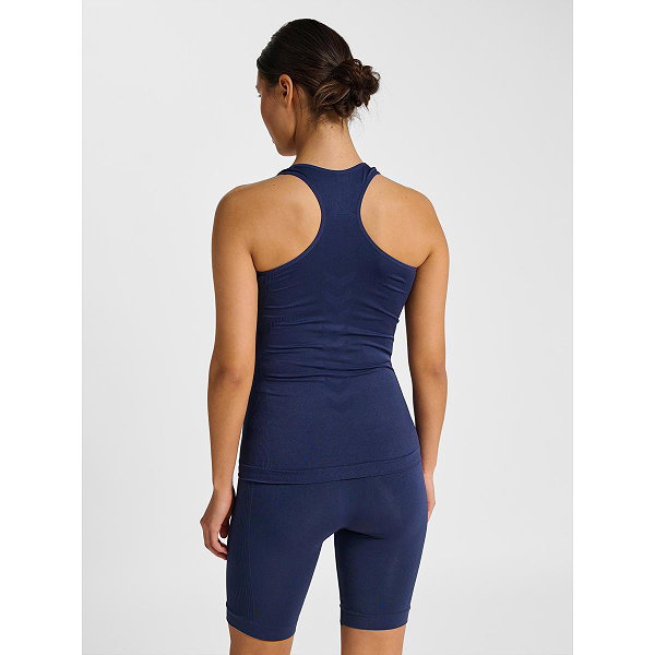 Hummel Tif Seamless Débardeur Femmes - Marine