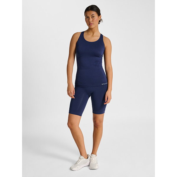 Hummel Tif Seamless Débardeur Femmes - Marine