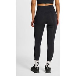 Vorschau: Hummel Tif Seamless High Waist Tight Damen - Schwarz