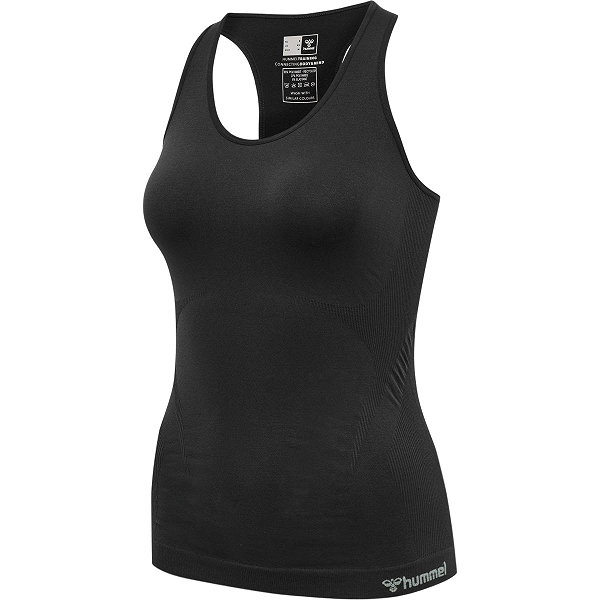 Hummel Tif Seamless Tanktop Damen - Schwarz