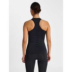 Vorschau: Hummel Tif Seamless Tanktop Damen - Schwarz