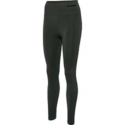 Présentation: Hummel Tif Seamless High Waist Cuissard Femmes - Vert Foncé