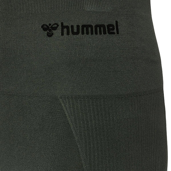 Hummel Tif Seamless High Waist Cuissard Femmes - Vert Foncé