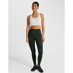 Présentation: Hummel Tif Seamless High Waist Cuissard Femmes - Vert Foncé