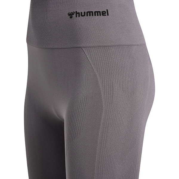 Hummel Tif Seamless High Waist Tight Dames - Donkergrijs
