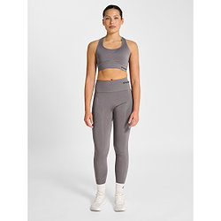 Voorvertoning: Hummel Tif Seamless High Waist Tight Dames - Donkergrijs