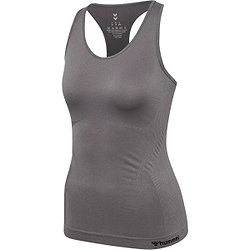 Hummel Tif Seamless Débardeur Femmes - Gris Foncé