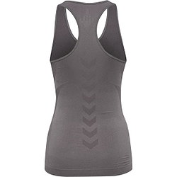 Voorvertoning: Hummel Tif Seamless Tanktop Dames - Donkergrijs