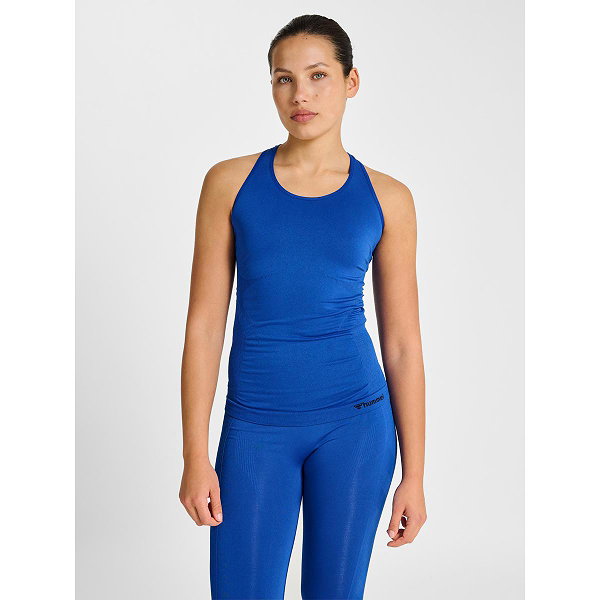 Hummel Tif Seamless Débardeur Femmes - Royal