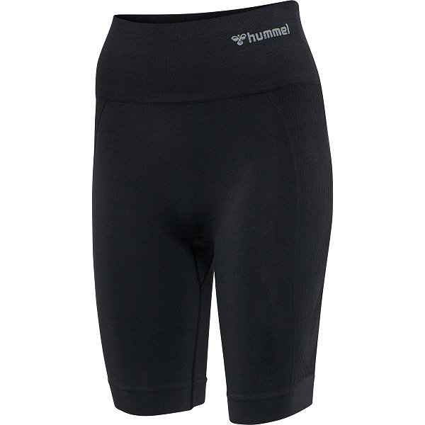 Hummel Tif Seamless Fahrradhose Trägerhose Damen - Schwarz